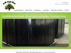 Wysokiej jakości zbiorniki na nieczystości
